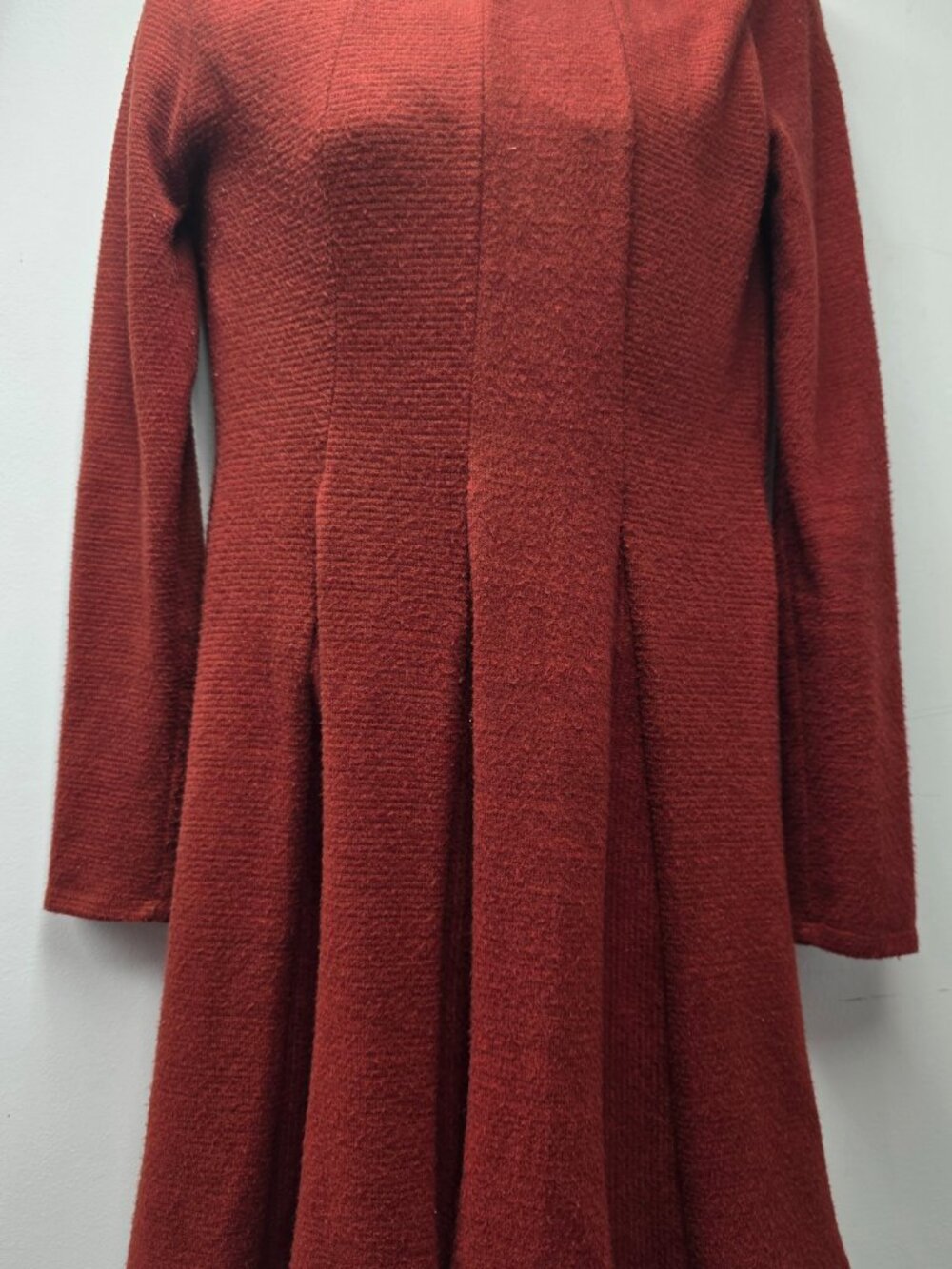 Anthropologie Dolan Left Coast Pleated Knit Sweater Dress (Size Medium)